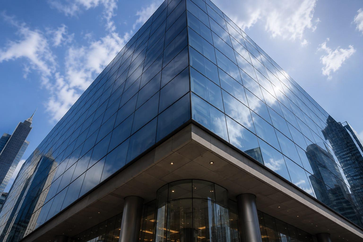 Facciata di un edificio corporate Nextwor